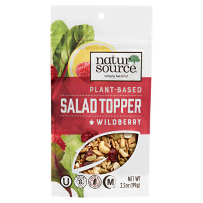 NaturSource Plant-Based Wildberry Salad Topper, 3.5 oz, 3.5 Ounce