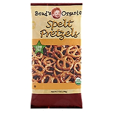 Brad's Organic Spelt, Pretzels, 7 Ounce