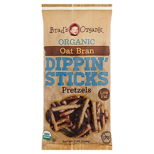 Brad's Organic Oat Bran Dippin' Sticks Pretzels, 7 oz