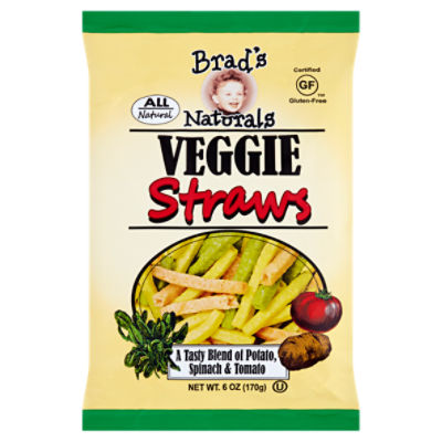 Brad's Naturals Veggie Straws, 6 oz