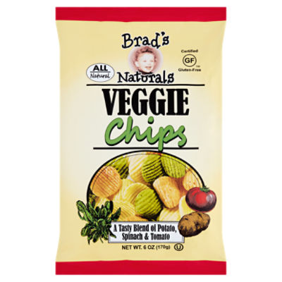 Brad's Naturals Veggie Chips, 6 oz