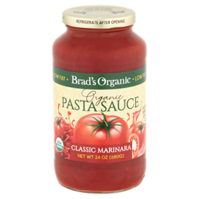 Brad's Organic Classic Marinara Pasta Sauce, 24 oz