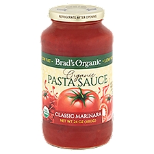 Brad's Organic Classic Marinara Pasta Sauce, 24 oz