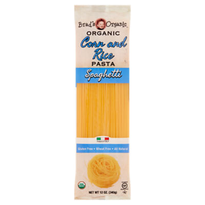 Brad's Organic Corn and Rice Spaghetti Pasta, 12 oz