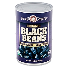 Brad's Organic Pre-Cooked Black Beans, 15.5 oz