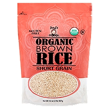 Brad's Organic Short Grain Brown, Rice, 32 Ounce