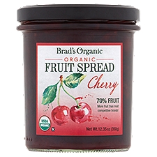 Brad's Organic Cherry Fruit Spread, 12.35 oz