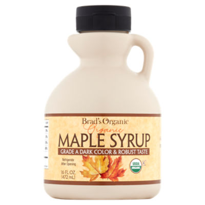 Brad's Organic Maple Syrup, 16 fl oz