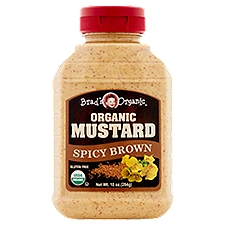 Brad's Organic Spicy Brown Organic Mustard, 10 oz
