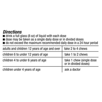 Dulcolax Kids Watermelon Soft Chews, for ages 4+, 15 count