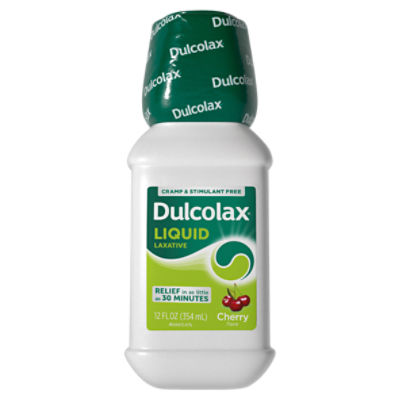 Dulcolax Cherry Flavor Laxative, Liquid