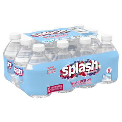 Splash Blast™ Wild Berry Flavor Water Beverage 8 Fl Oz Plastic