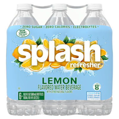 Nestle Splash Lemon Flavored Water