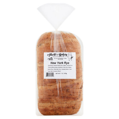 Alberto's Bakery New York Rye Bread, 1 1/2 lb