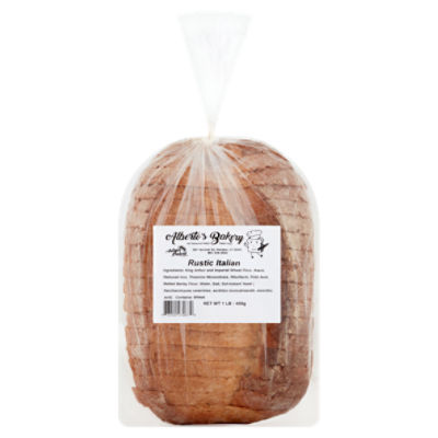 Alberto's Bakery Rustic Italian Bread, 1 lb