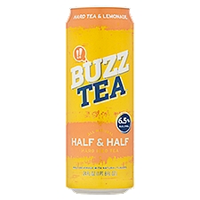 Buzz Tea Half & Half Lemonade, Hard Iced Tea, 24 Fluid ounce