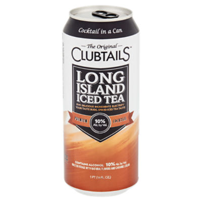 The Original Clubtails Cocktail in a Can: Long Island Iced Tea, 16 fl oz