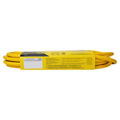 Stanley Power Cord 25 Yellow 25ft 16/3 Outdoor Extension Cord