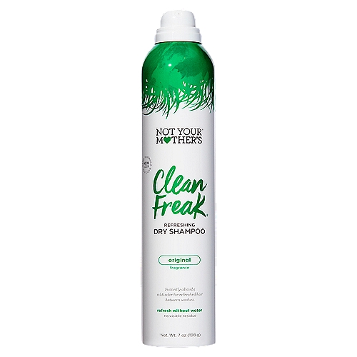 Not Your Mother's Clean Freak Original Fragrance Refreshing Dry Shampoo, 7 oz