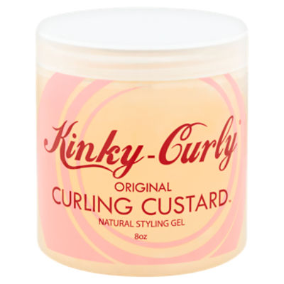 Kinky-Curly Original Curling Custard Natural Styling Gel, 8 oz