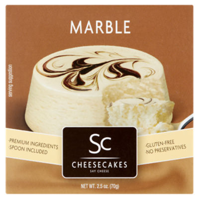 Say Cheese Marble Cheesecake, 2.5 oz