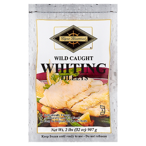 Cape Gourmet Whiting Fillets, 2 lbs