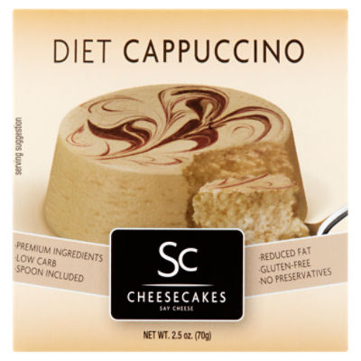 Say Cheese Diet Cappuccino Cheesecake, 2.5 oz