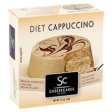 Say Cheese Diet Cappuccino , Cheesecake, 2.5 Ounce
