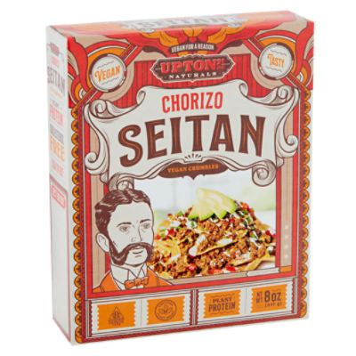 Upton's Naturals Vegan Crumbles Chorizo Seitan, 8 oz