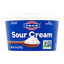 Fage All Natural, Sour Cream, 8 Ounce
