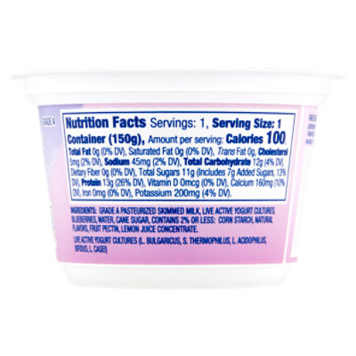 FAGE Total 0% Milkfat All Natural Nonfat Greek Strained Yogurt, 5.3 oz