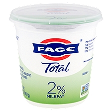 Fage Total 2% Milkfat All Natural Lowfat Greek Strained Yogurt, 32 oz
