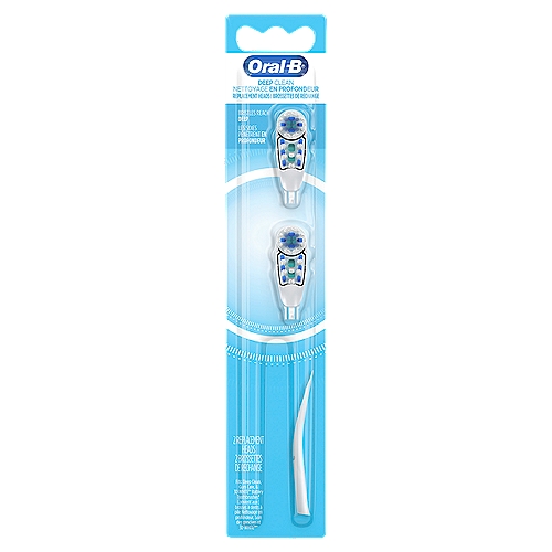 Oral-B Deep Clean Replacement Heads, 2 count
