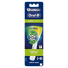 Oral-B Floss Action Replacement Brush Heads, 3 count