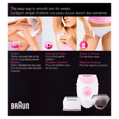 Buy Braun Epilator LS5103 Pink Online - Shop Beauty & Personal Care on  Carrefour Jordan