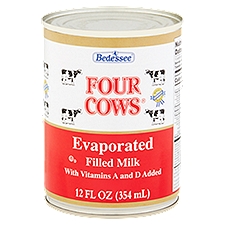 Four Cows Evaporated Filled Milk, 12 Fluid ounce