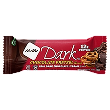 NuGo Dark Chocolate Pretzel with Sea Salt, Protein Bar, 1.76 Ounce