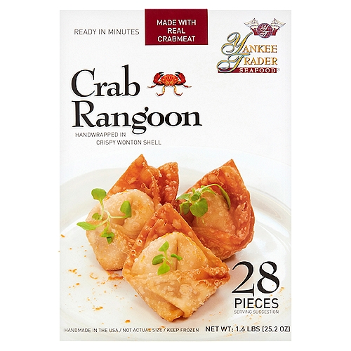 Yankee Trader Seafood Crab Rangoon, 28 count, 1.6 lbs