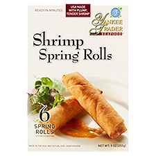Yankee Trader Seafood Shrimp, Spring Rolls, 9 Ounce