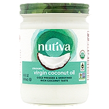 Nutiva Organic Virgin Coconut Oil, 14 fl oz, 15 Fluid ounce