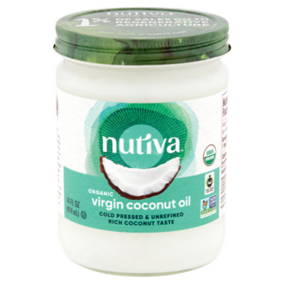 Nutiva Organic Virgin Coconut Oil, 14 fl oz