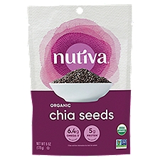 Nutiva Organic Chia Seeds, 6 oz