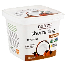 Nutiva Nurture Vitality Organic Original, Shortening, 15 Ounce