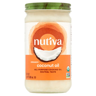 Nutiva Nurture Vitality Organic Coconut Oil, 14 fl oz