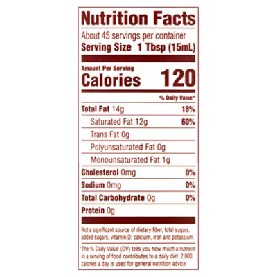 Nutiva Nurture Vitality Organic Coconut Oil, 14 fl oz