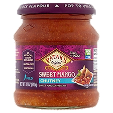 Patak's Original Sweet Mango Chutney, 12 oz