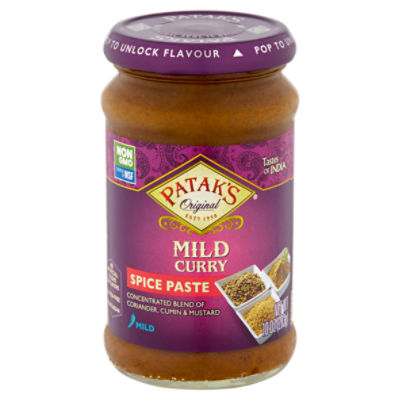 Patak's Original Mild Curry Spice Paste, 10 oz