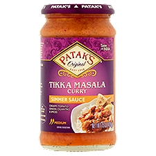 Patak's Original Tikka Masala Curry Simmer Sauce, 15 oz