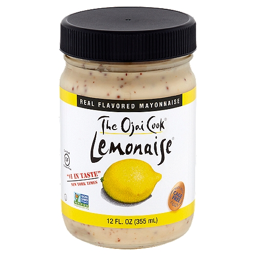 The Ojai Cook Lemonaise Real Flavored Mayonnaise, 12 fl oz