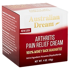 Australian Dream Arthritis Pain Relief, Cream, 4 Ounce